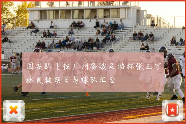国安队飞往广州备战足协杯张玉宁林良铭明日与球队汇合