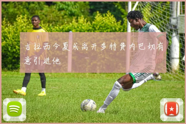 吉拉西今夏或离开多特费内巴切有意引进他